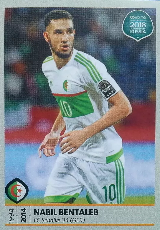 Road to 2018 - FIFA World Cup Russia - Nabil Bentaleb - Algeria