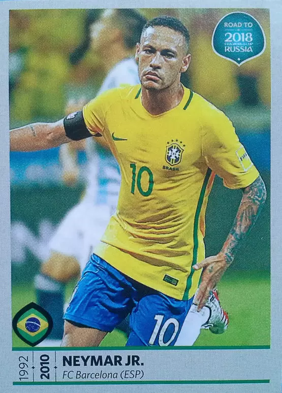 Road to 2018 - FIFA World Cup Russia - Neymar Jr. - Brazil