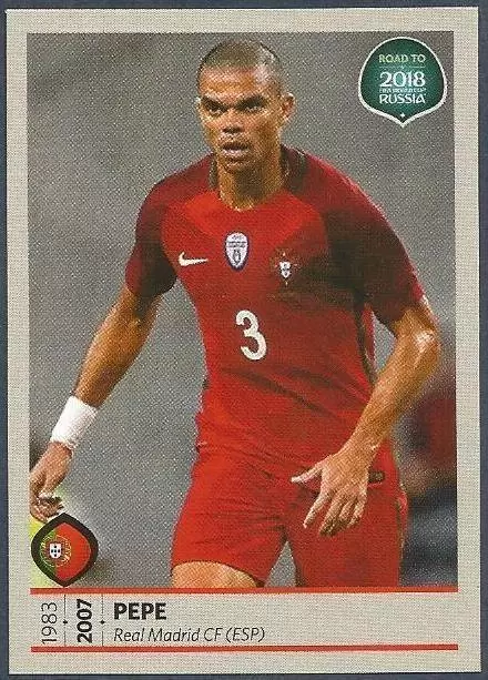 Road to 2018 - FIFA World Cup Russia - Pepe - Portugal
