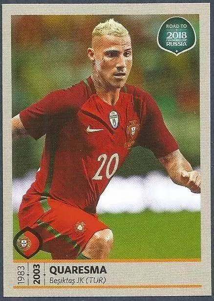 Road to 2018 - FIFA World Cup Russia - Quaresma - Portugal