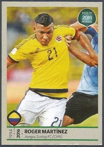 Road to 2018 - FIFA World Cup Russia - Roger Martinez - Colombia