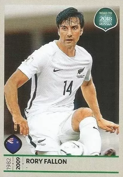 Road to 2018 - FIFA World Cup Russia - Rory Fallon - New Zealand