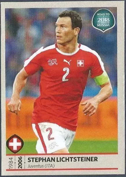 Road to 2018 - FIFA World Cup Russia - Stephan Lichtsteiner - Suisse