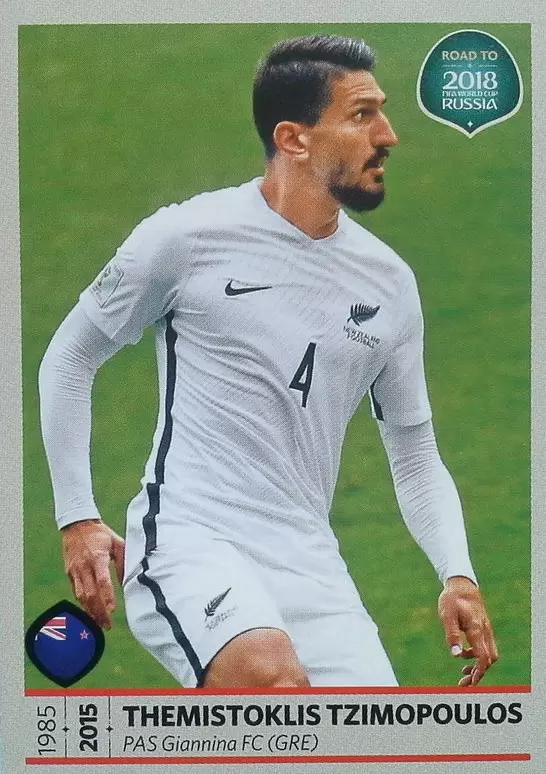 Road to 2018 - FIFA World Cup Russia - Themistoklis Tzimopoulos - New Zealand