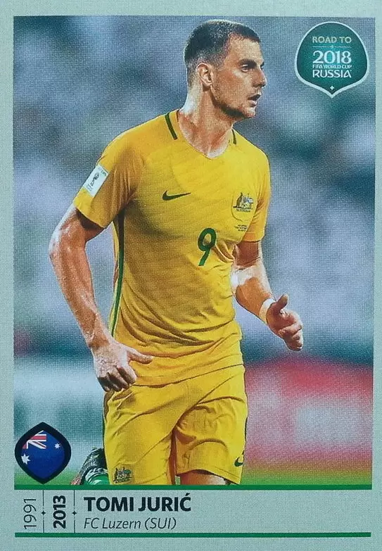 Road to 2018 - FIFA World Cup Russia - Tomi Juric - Australie