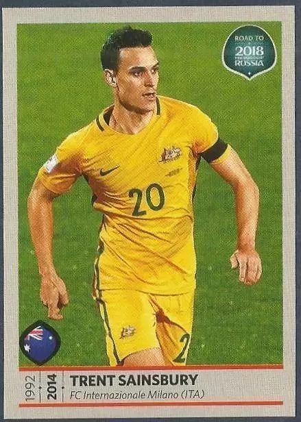Road to 2018 - FIFA World Cup Russia - Trent Sainsburry - Australie