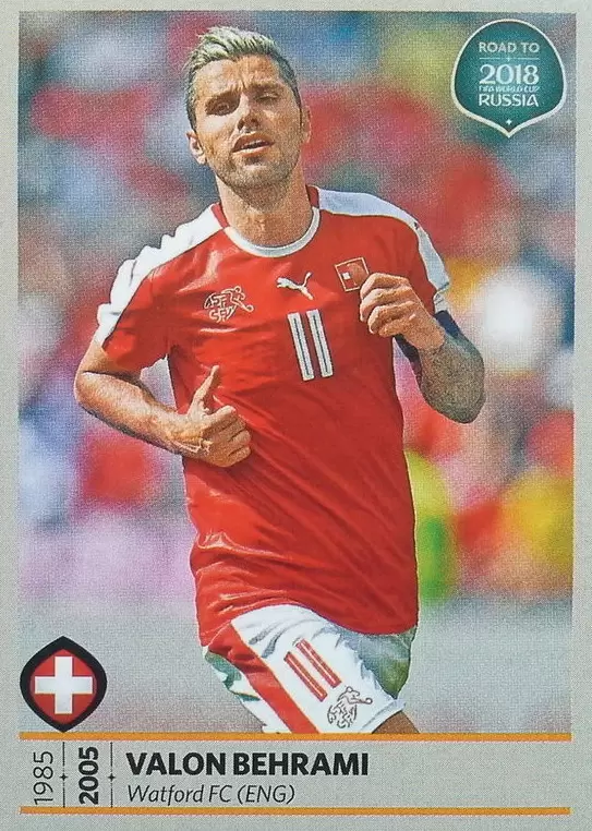 Road to 2018 - FIFA World Cup Russia - Valon Behrami - Suisse