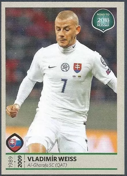 Road to 2018 - FIFA World Cup Russia - Vladimir Weiss - Slovaquie