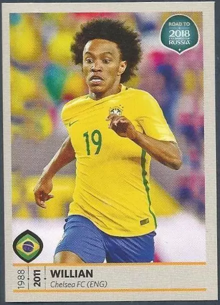 Road to 2018 - FIFA World Cup Russia - Willian - Brésil