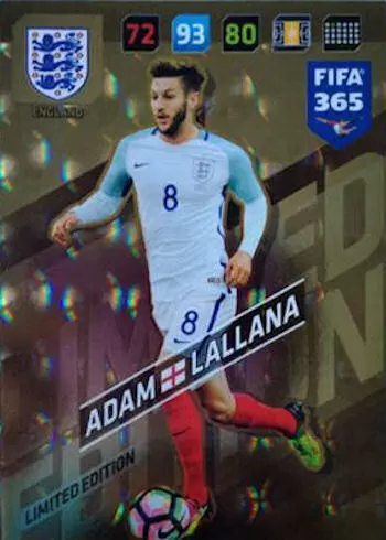 FIFA 365 : 2018 Adrenalyn XL - Adam Lallana - England