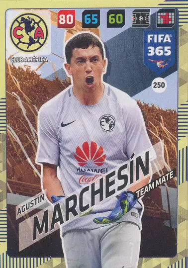 FIFA 365 : 2018 Adrenalyn XL - Agustín Marchesín - Club América