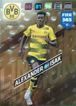 FIFA 365 : 2018 Adrenalyn XL - Alexander Isak - Borussia Dortmund