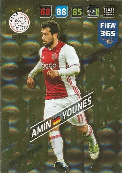 FIFA 365 : 2018 Adrenalyn XL - Amin Younes - AFC Ajax