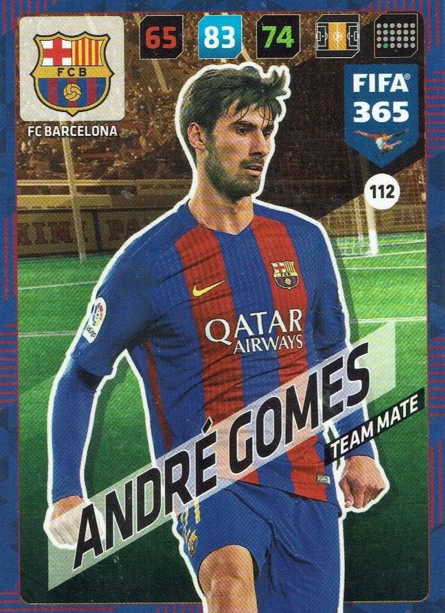 FIFA 365 : 2018 Adrenalyn XL - André Gomes - FC Barcelona