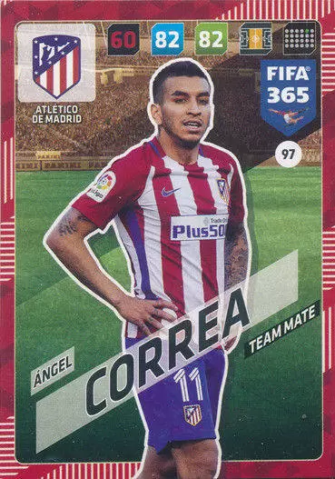 FIFA 365 : 2018 Adrenalyn XL - Ángel Correa - Atlético de Madrid