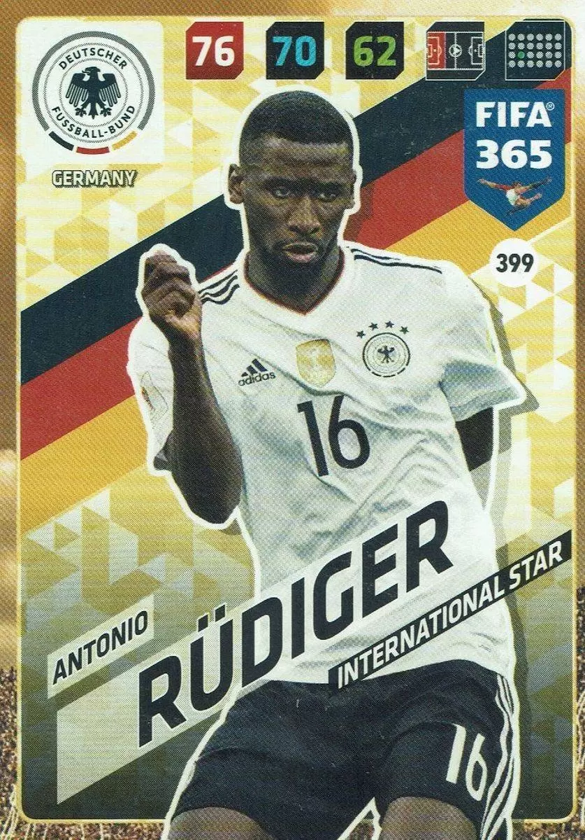 FIFA 365 : 2018 Adrenalyn XL - Antonio Rüdiger - Germany
