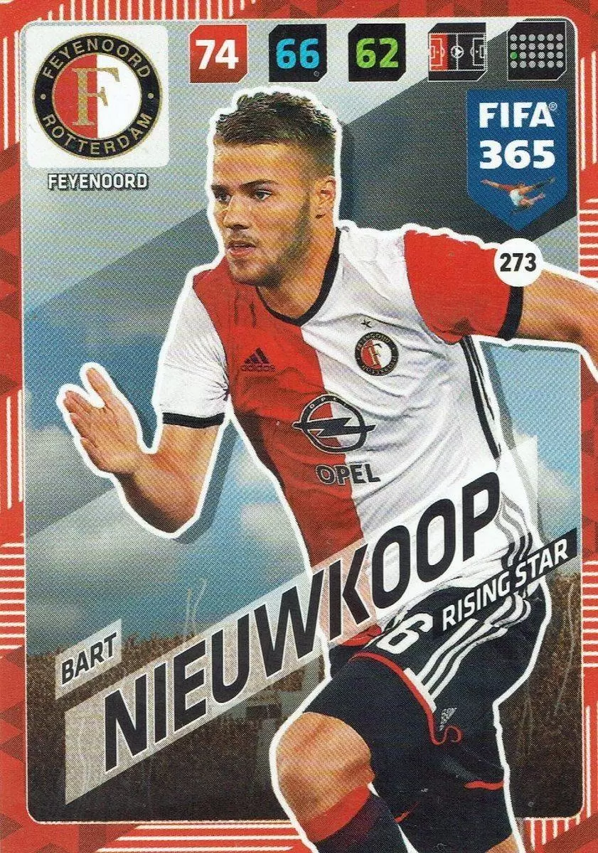 FIFA 365 : 2018 Adrenalyn XL - Bart Nieuwkoop - Feyenoord
