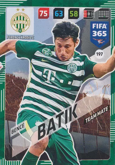 FIFA 365 : 2018 Adrenalyn XL - Bence Batik - Ferencvárosi TC