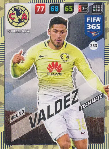 FIFA 365 : 2018 Adrenalyn XL - Bruno Valdez - Club América