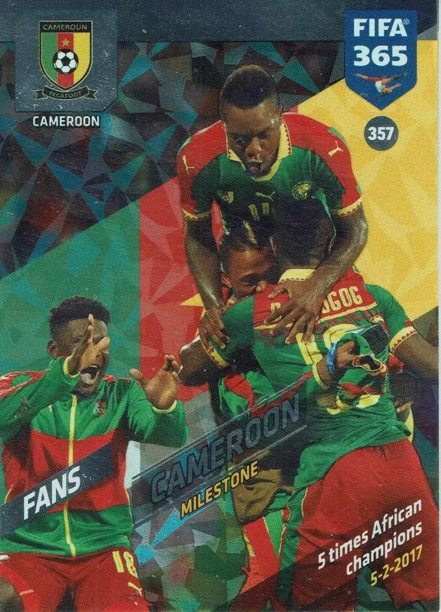FIFA 365 : 2018 Adrenalyn XL - Cameroon - Cameroon