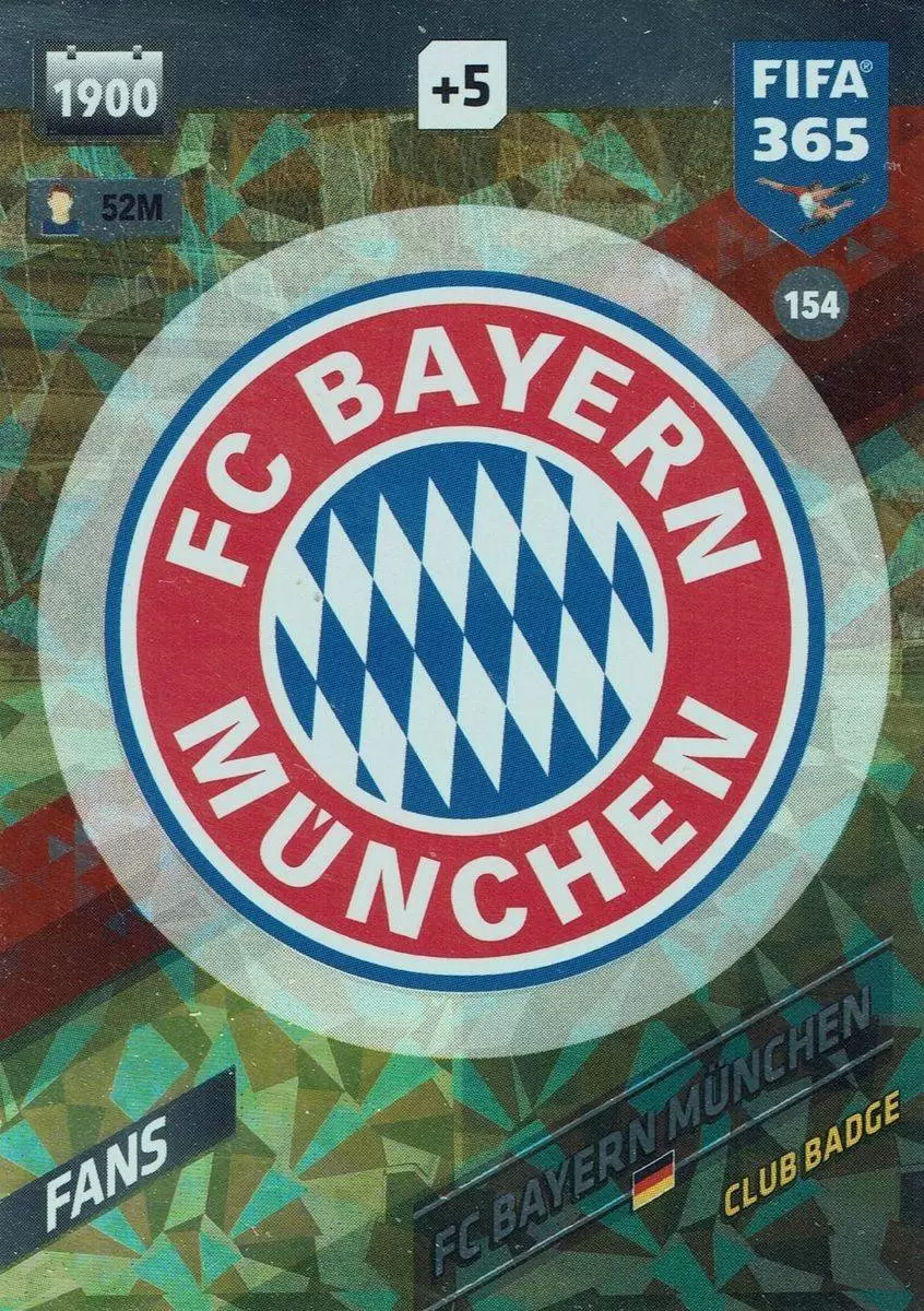 FIFA 365 : 2018 Adrenalyn XL - Club Badge - FC Bayern München
