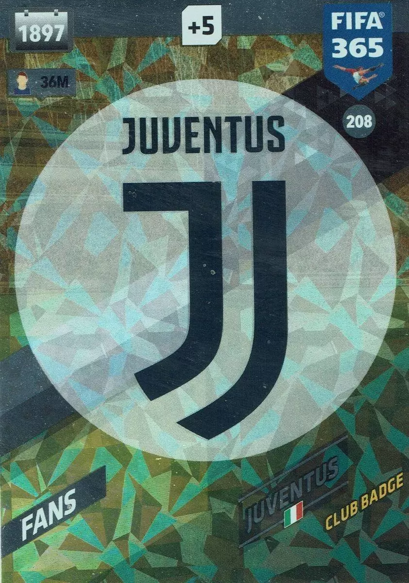 FIFA 365 : 2018 Adrenalyn XL - Club Badge - Juventus