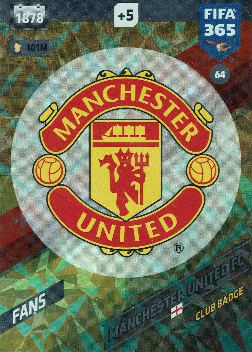 FIFA 365 : 2018 Adrenalyn XL - Club Badge - Manchester United