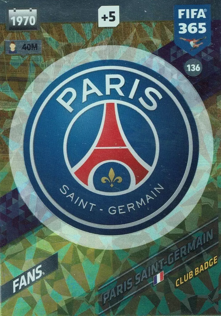 FIFA 365 : 2018 Adrenalyn XL - Club  Badge - Paris Saint-Germain