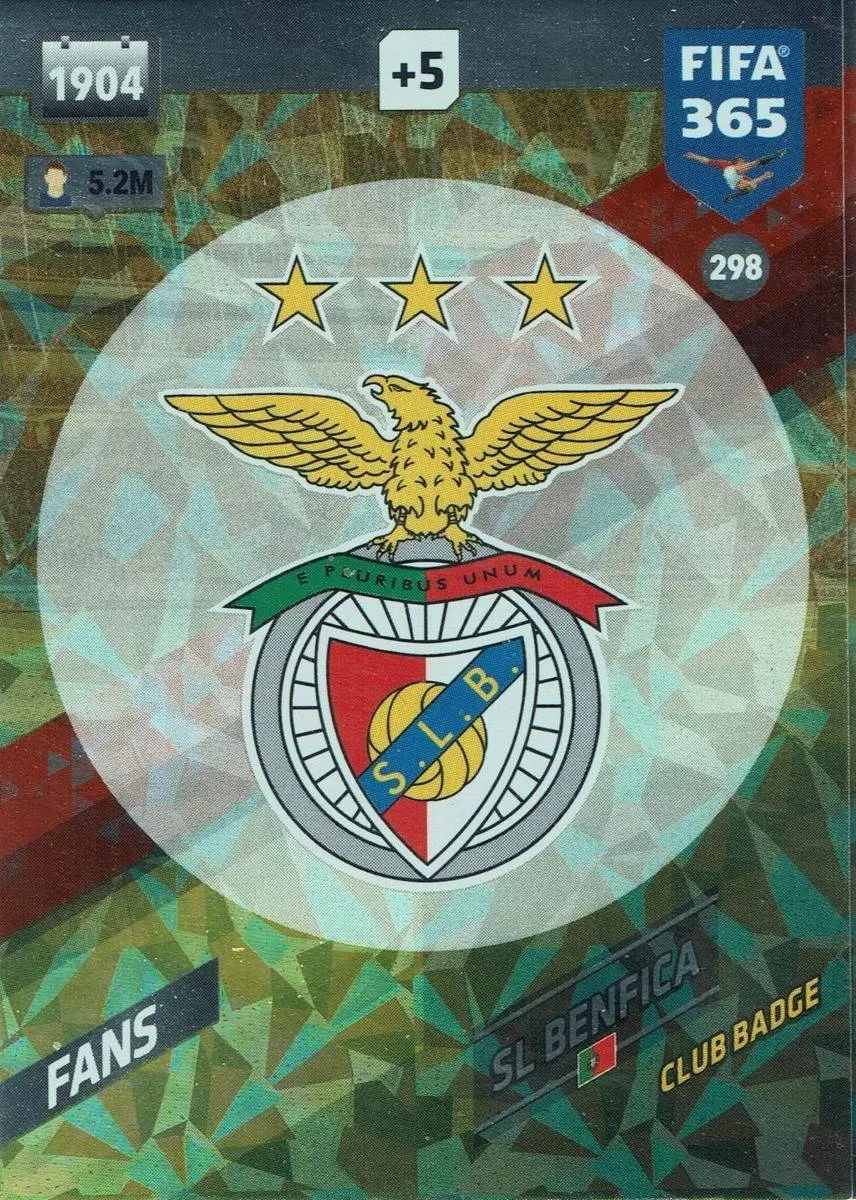 FIFA 365 : 2018 Adrenalyn XL - Club Badge - SL Benfica