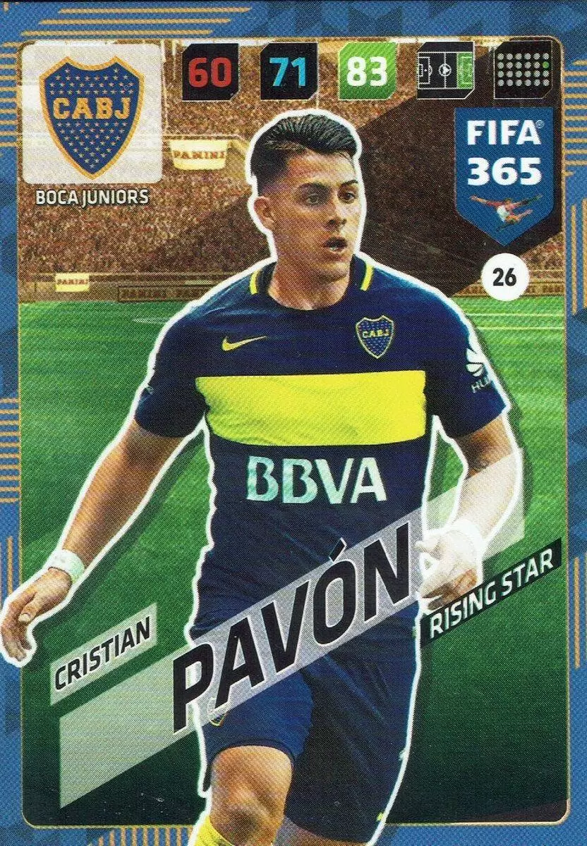 FIFA 365 : 2018 Adrenalyn XL - Cristian Pavón - Boca Juniors