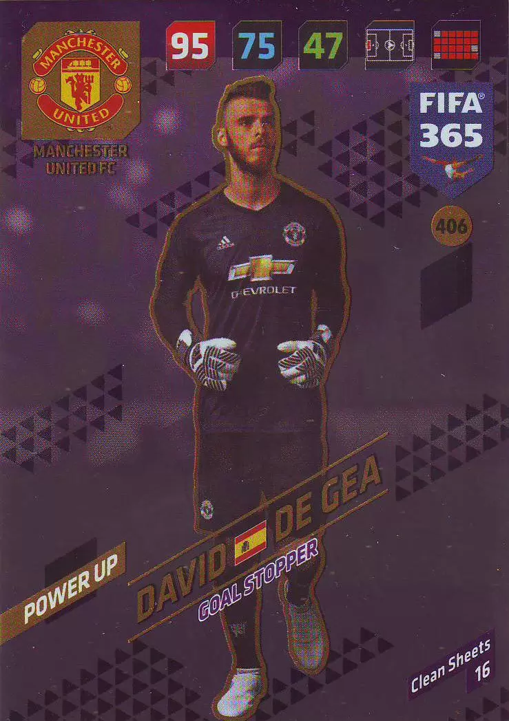 FIFA 365 : 2018 Adrenalyn XL - David de Gea - Manchester United