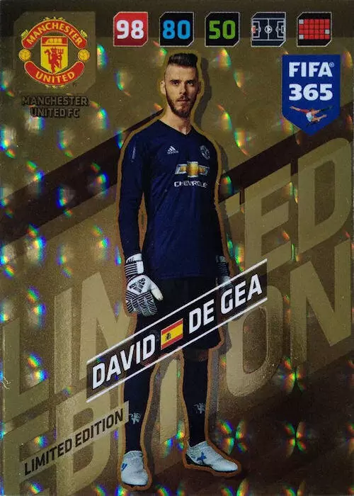 FIFA 365 : 2018 Adrenalyn XL - David De Gea - Manchester United