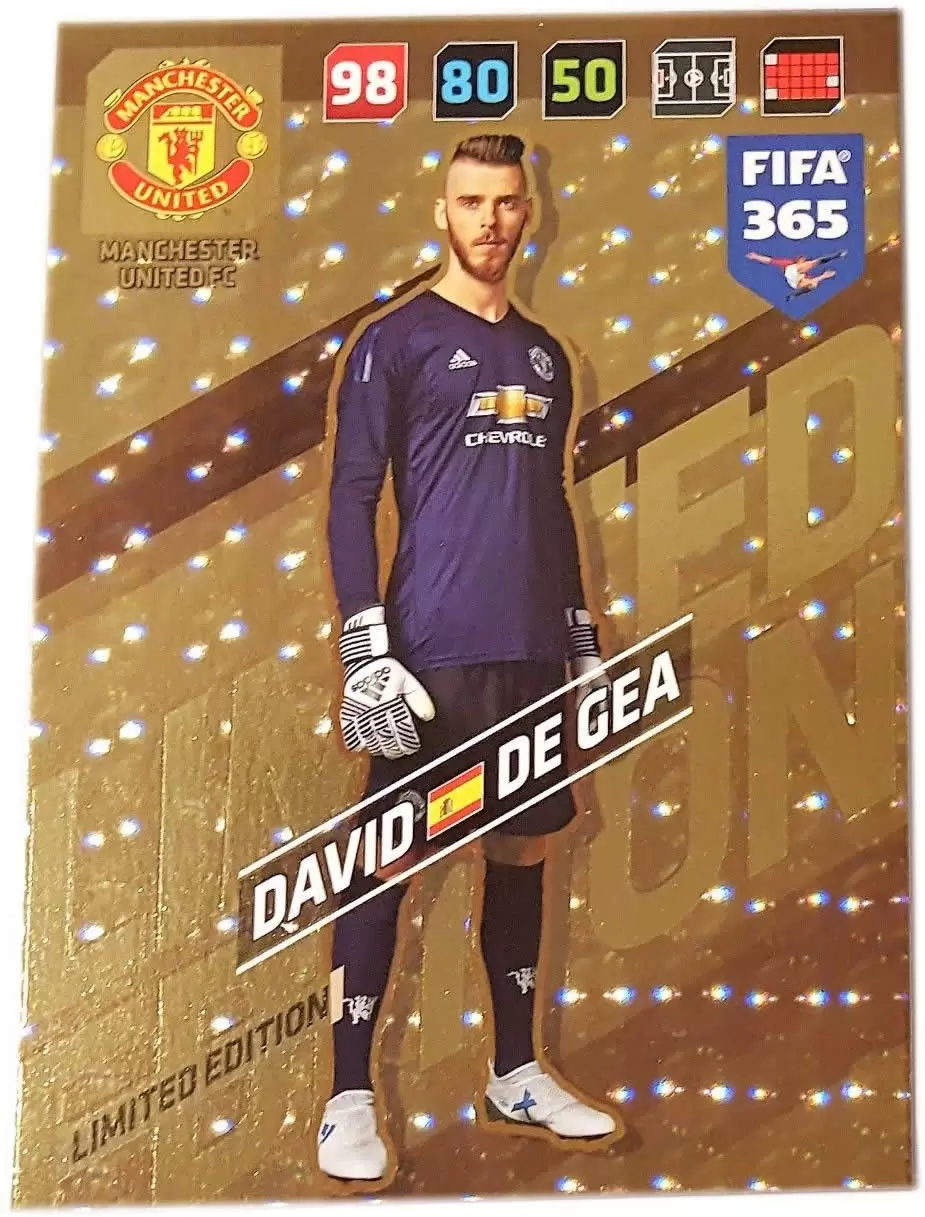 FIFA 365 : 2018 Adrenalyn XL - David De Gea - Manchester United