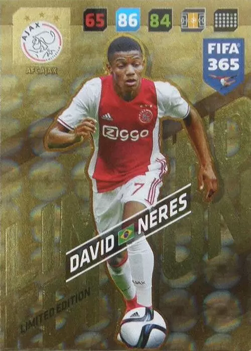 FIFA 365 : 2018 Adrenalyn XL - David Neres - AFC Ajax