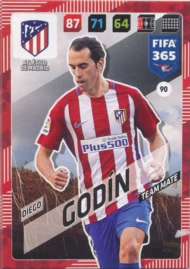 FIFA 365 : 2018 Adrenalyn XL - Diego Godín - Atlético de Madrid