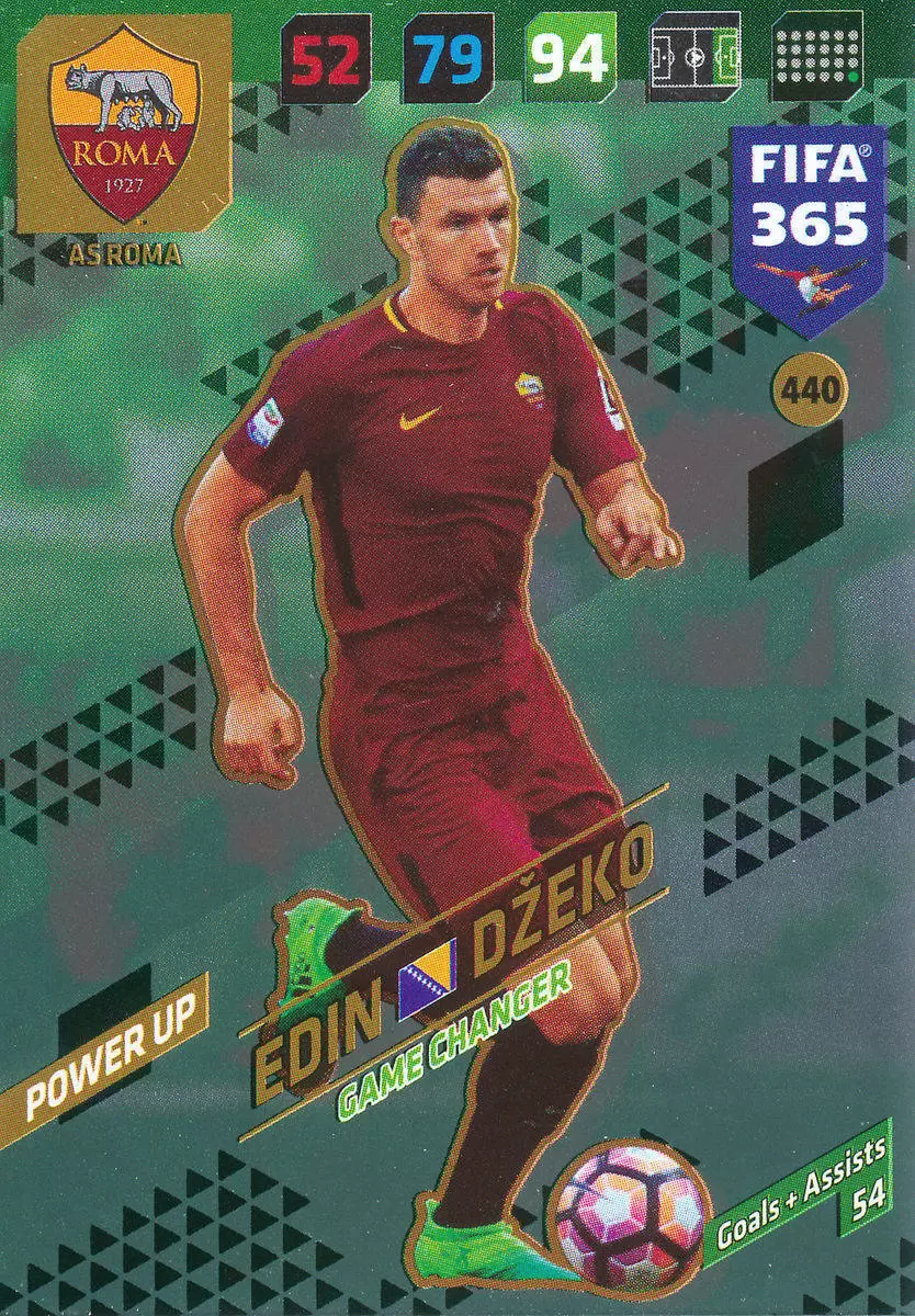 FIFA 365 : 2018 Adrenalyn XL - Edin Džeko - AS Roma