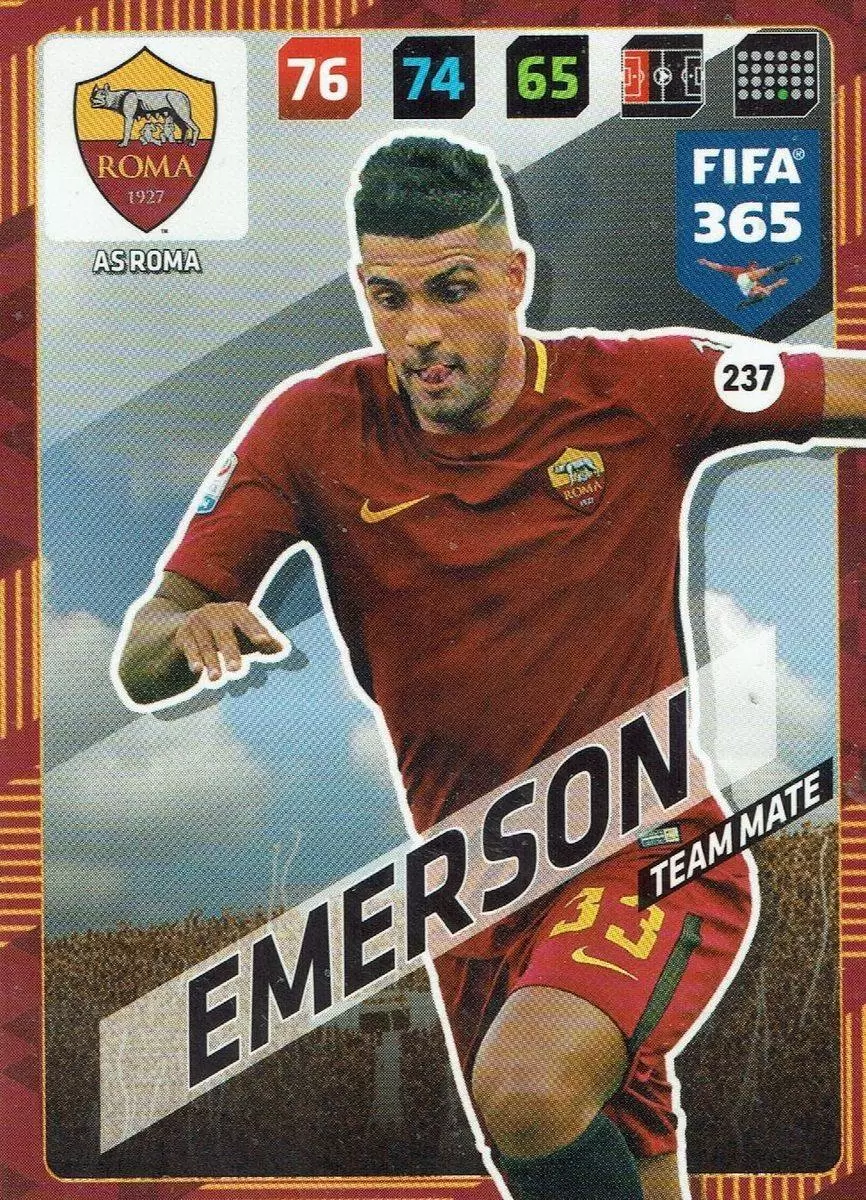FIFA 365 : 2018 Adrenalyn XL - Emerson - AS Roma