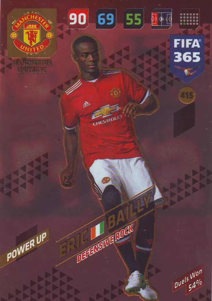 FIFA 365 : 2018 Adrenalyn XL - Eric Bailly - Manchester United