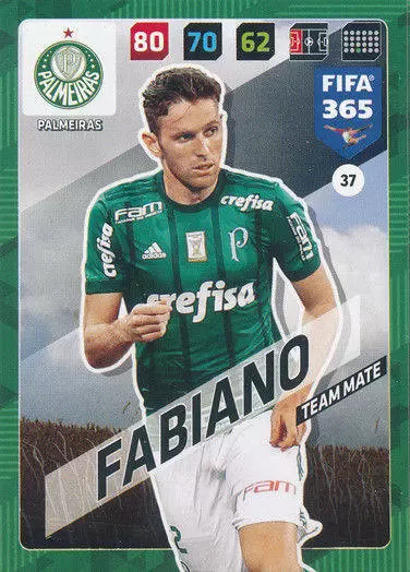 FIFA 365 : 2018 Adrenalyn XL - Fabiano - Palmeiras