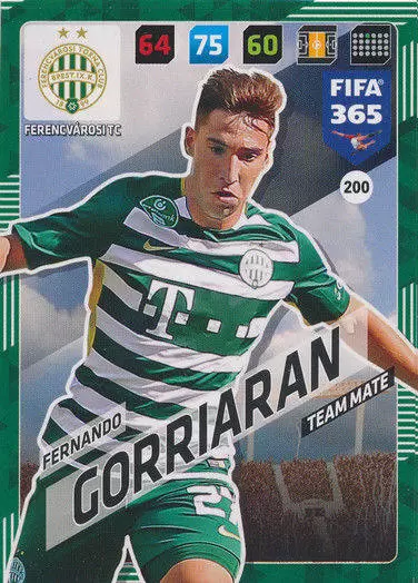FIFA 365 : 2018 Adrenalyn XL - Fernando Gorriaran - Ferencvárosi TC