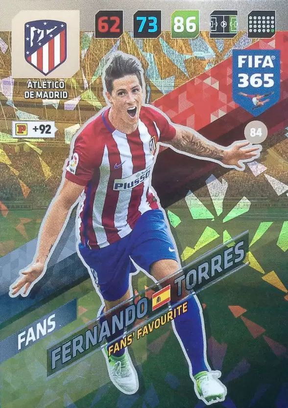 FIFA 365 : 2018 Adrenalyn XL - Fernando Torres - Atlético de Madrid