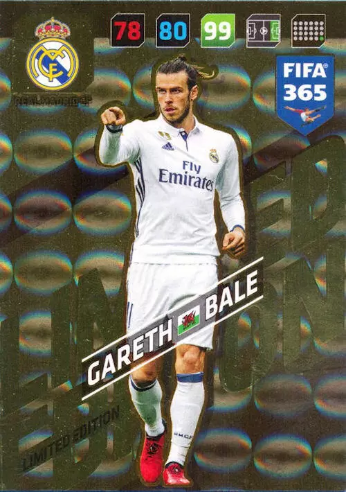 FIFA 365 : 2018 Adrenalyn XL - Gareth Bale - Real Madrid CF