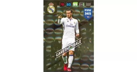 Limited Edition Gareth Bale Panini Fifa 365 Cards 2017