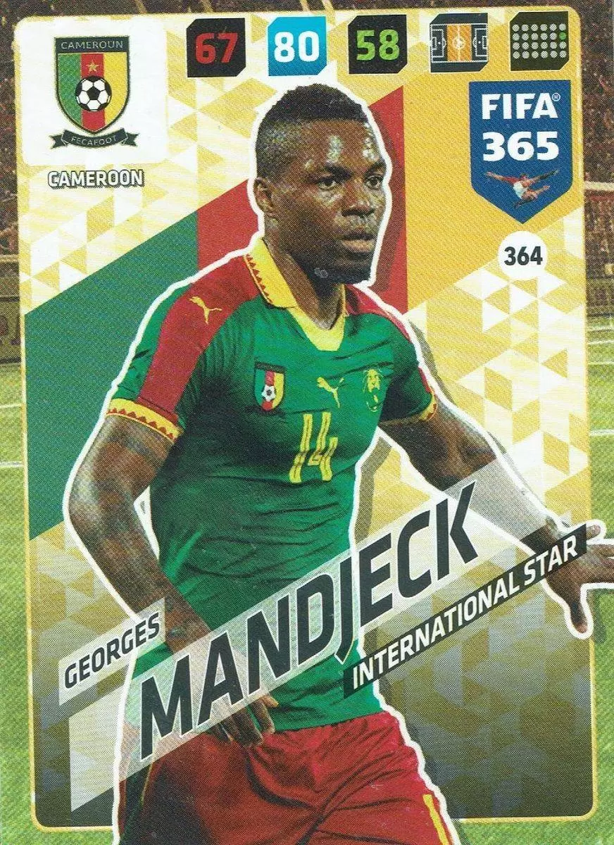 FIFA 365 : 2018 Adrenalyn XL - Georges Mandjeck - Cameroon