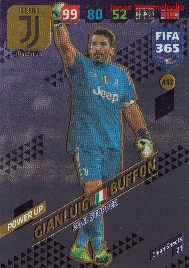 FIFA 365 : 2018 Adrenalyn XL - Gianluigi Buffon - Juventus