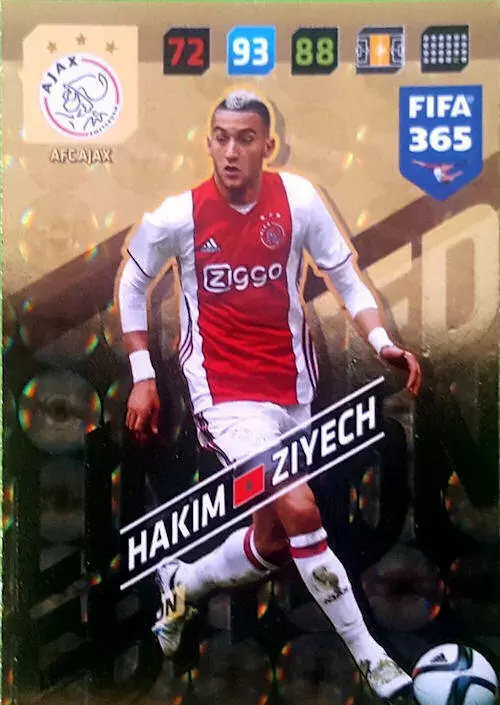 FIFA 365 : 2018 Adrenalyn XL - Hakim Ziyech - AFC Ajax