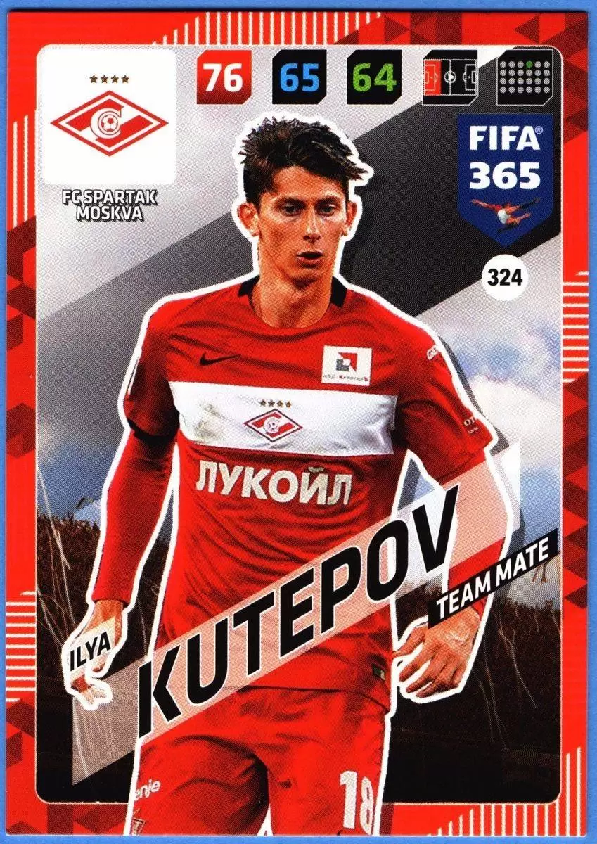 FIFA 365 : 2018 Adrenalyn XL - Ilya Kutepov - FC Spartak Moskva