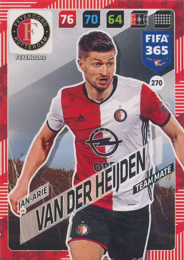 FIFA 365 : 2018 Adrenalyn XL - Jan-Arie van der Heijden - Feyenoord