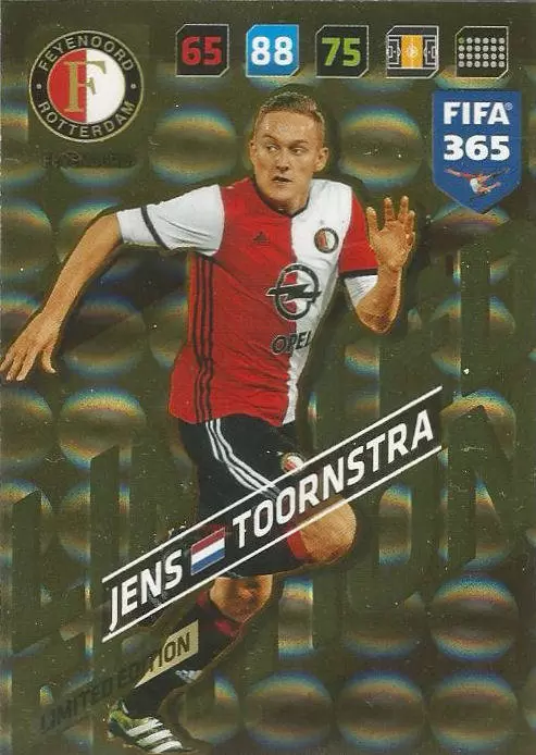 FIFA 365 : 2018 Adrenalyn XL - Jens Toornstra - Feyenoord