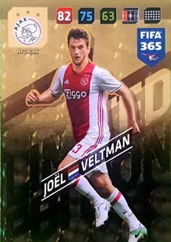 FIFA 365 : 2018 Adrenalyn XL - Joël Veltman - AFC Ajax